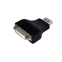 StarTech.com Compact DisplayPort to DVI Adapter - DisplayPort to DVI-D Adapter/Video Converter 1080p - DP to DVI Monitor/Display Adapter Dongle - DP to DVI Adapter - Latching DP...