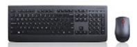Lenovo 4X30H56816 klawiatura Dołączona myszka RF Wireless Czarny