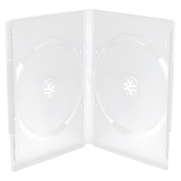 MediaRange BOX26 custodia CD/DVD Scatola con DVD 2 dischi Trasparente