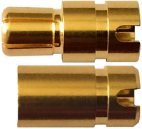 Muldentalelektronik 83615 Drahtverbinder 6mm Gold