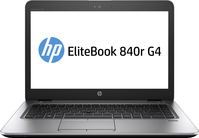 HP EliteBook 840r G4 Intel® Core™ i5 i5-7200U Laptop 35.6 cm (14") HD 4 GB DDR4-SDRAM 128 GB SSD Wi-Fi 5 (802.11ac) Windows 10 Pro Silver