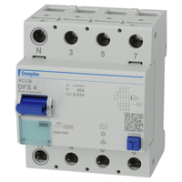 Doepke DFS 4 100-4/0,03-A Stromunterbrecher Fehlerstromschutzschalter Typ A