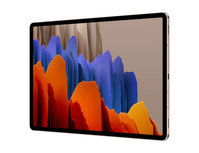 Samsung Galaxy Tab S7+ 5G SM-T976BZ LTE 128 GB 31,5 cm (12.4") Qualcomm Snapdragon 6 GB Wi-Fi 6 (802.11ax) Android 10 Brons