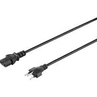 BASETech BT-1886931 power cable Black 5 m C13 coupler