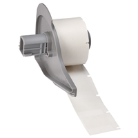Brady M71-19-417 étiquette à imprimer Transparent, Blanc Imprimante d'étiquette adhésive