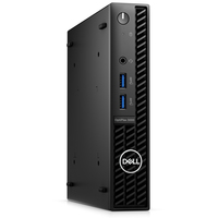 DELL OptiPlex 3000 Intel® Core™ i3 i3-12100T 8 GB DDR4-SDRAM 256 GB SSD Windows 10 Pro MFF Mini PC Black