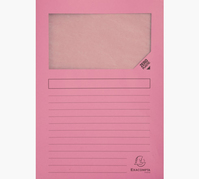 Exacompta 50156E fichier Carton Rose A4