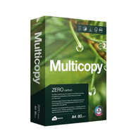 MultiCopy Zero Druckerpapier A4 (210x297 mm) Matt 2500 Blätter Weiß