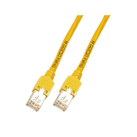 EFB Elektronik K8075.0,25 Netzwerkkabel Gelb 0,25 m Cat5e F/UTP (FTP)