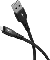 Goobay 74503 lightning cable 1 m Black