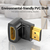 Vention HDMI 90 Degree Male to Female Adapter Black