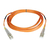 Tripp Lite N520-100M száloptikás kábel LC Narancssárga