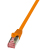 LogiLink 5.0m, Cat6 kabel sieciowy Pomarańczowy 5 m S/FTP (S-STP)