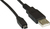 InLine 1m USB 2.0 USB Kabel USB A Mini-USB B Schwarz