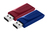 Verbatim 49327 USB flash meghajtó 32 GB USB A típus 2.0 Kék, Vörös