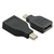 Value 12.99.3161 changeur de genre de câble Mini DisplayPort DisplayPort Noir