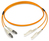 Dätwyler Cables 424560 InfiniBand/fibre optic cable 10 m E-2000 (LSH) FC OM2 Oranje
