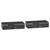 Black Box KVM EXTENDER OVER CATX 4K DUAL-HEAD DISPLAYPORT USB 2.0 KVM-extender Zender en ontvanger