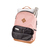 Walker Pure ECO Rucksack Lässiger Rucksack Braun, Pink Polyester