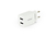Gembird EG-U2C2A-03-W mobile device charger Mobile phone, Smartphone, Tablet White USB Indoor