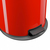 Hailo Pure XL 44 l Rond Staal Rood