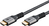 Goobay 65262 HDMI cable 3 m HDMI Type A (Standard) Black, Silver