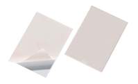 Durable POCKETFIX Self-Adhesive Clear Label Sleeve Pockets | 25 Pack | A6