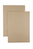 E4 Faltentasche, Ormypack braun/braun 125g, mit Haftklebung Abdeckstreifen, Stehboden und Faltenbreite 40 mm