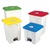 Plastic Pedal Operated Recycling Bin - 45 Litre