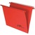 Cartelle sospese orizzontali per cassetti Linea Joker 39 cm fondo V - rosso conf. 25 pezzi - 400/395 LINK - A4