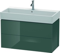 DURAVIT LC627803838 Waschtischunterbau L-CUBE 544x984x459mm dolomiti grey hochgl