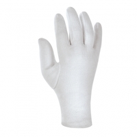 teXXor® Baumwolltrikot-Handschuh MITTELSCHWER mit Schichtel weiß 1560_12 Gr.12
