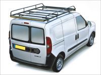 Dachgepäckträger aus Stahl für Fiat Doblo Maxi, Bj. ab 2010, Radstand 3105mm, Normaldach, mit Hecktüren