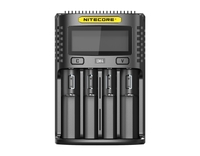 Caricabatterie USB Nitecore UM4 per batterie Li-Ion, IMR, LiFePO4 (18650) NiMH / NiCd