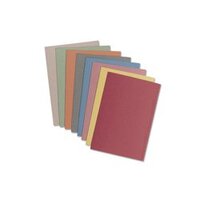 PremierTeam Square Cut Folders Foolscap 315gsm Buff [Pack 100]