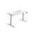 First Sit/Stand Desk 1200x800x630-1290mm White/White KF820710