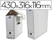 Caja Archivo Definitivo Liderpapel 106 -Para Listados de Ordenador