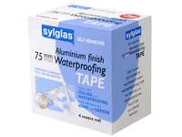 Aluminium Finish Waterproofing Tape 75mm x 4m