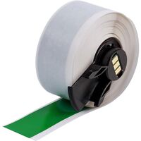 Green Vinyl Tape for M611 & BMP61 25.40 mm X 15.24 m M61C-1000-595-GN, Green, Acrylic, Continuous label, 0.1 mm, Thermal transfer, Bänder zur Etikettenherstellung