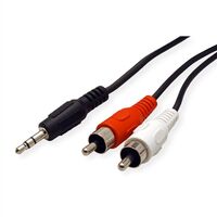 3.5Mm/2X Rca (M) Cable 5 M, ,