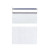 Briefumschlag C6, weiß, mit Selbstklebung, 75 g/qm, 25 Stück eingeschweißt
