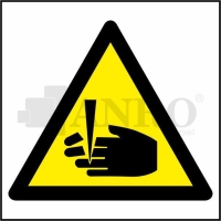 Uwaga! Niebezpieczeństwo obcięcia palców