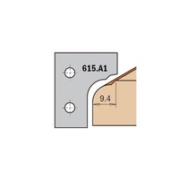CMT 615.A1 Lame profilée pour art.615 profil A1