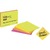 Haftnotizblock Super Sticky Meeting Notes, 203x152mm, 4x45 Blatt, neon POST-IT 6845-SSP