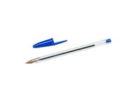 BIC® Cristal Balpen, Medium Punt 1 mm, Blauw (doos 50 stuks)