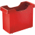Hängemappenbox Uni-Box Plus rot (ohne Inhalt)