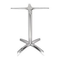 Bolero Flip Top Table Base Made of Aluminium for Indoor & Outdoor Use 680x618mm