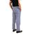 Whites Easyfit Big Trousers in Blue - Polycotton - Elasticated Waistband - S