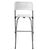 Bolero Folding High Stool with Steel Frame and Plastic Seat Pack of 2