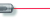 Laserpointer, Reichweite ca. 100 m mit rot leuchtender Punktprojektion